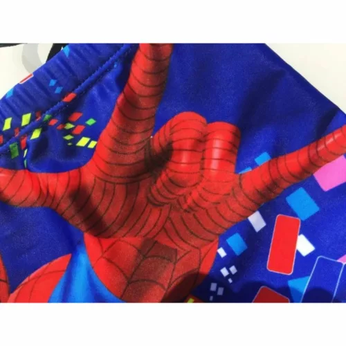 Maillot de bain short Spider man – Confort et style pour enfants fans de super-héros – Idéal été et piscine