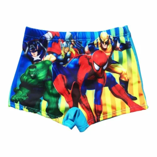 Maillot de bain short Spider man – Confort et style pour enfants fans de super-héros – Idéal été et piscine