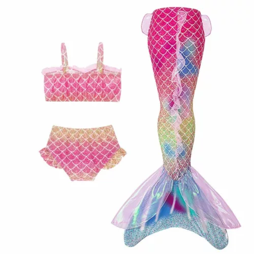 Maillot de bain sirene – Look féerique et tendance pour l’été – Coupe flatteuse et confort optimal – Idéal plage et piscine