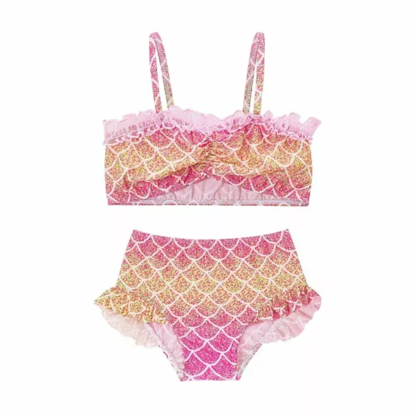 Maillot de bain sirene – Look féerique et tendance pour l’été – Coupe flatteuse et confort optimal – Idéal plage et piscine