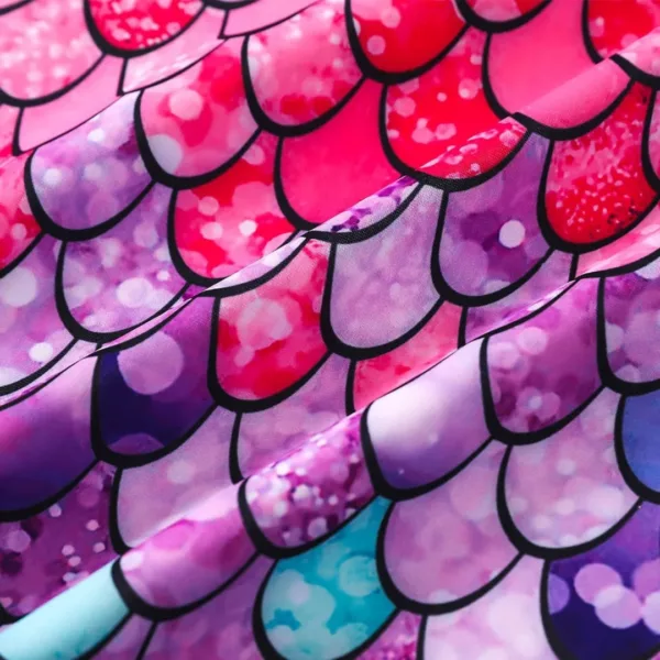 Maillot de bain sirène une pièce – Sublimez vos courbes avec style pour un été magique et tendance