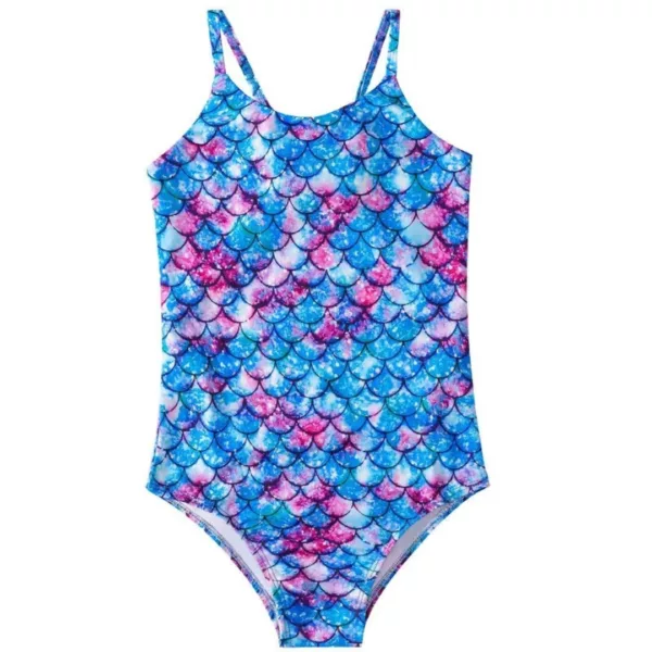 Maillot de bain sirène une pièce – Sublimez vos courbes avec style pour un été magique et tendance