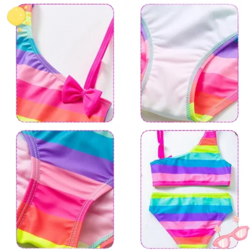 Maillot de bain Stitch 2 pièces – Look kawaii tendance pour l'été – Confort et maintien parfait à la plage