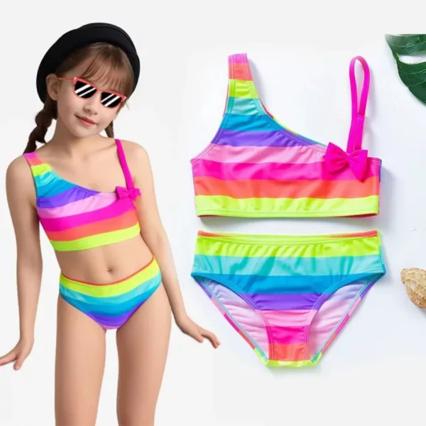 Maillot de bain Stitch 2 pièces – Look kawaii tendance pour l'été – Confort et maintien parfait à la plage
