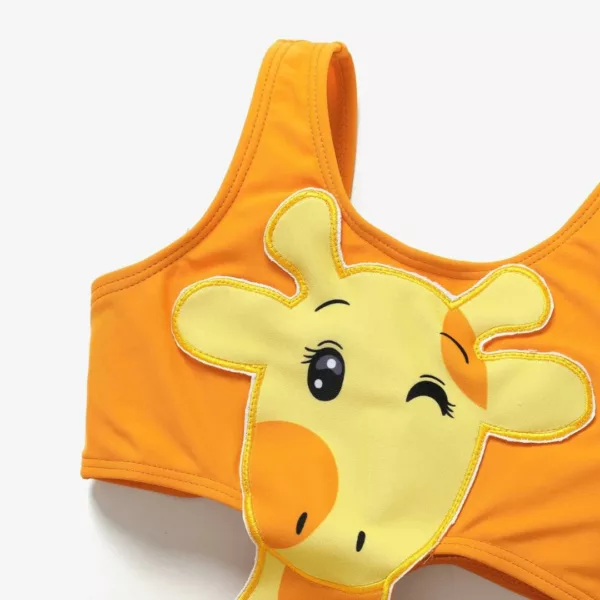 Maillot de bain une pièce girafe – Style original et flatteur pour silhouette élancée à la plage