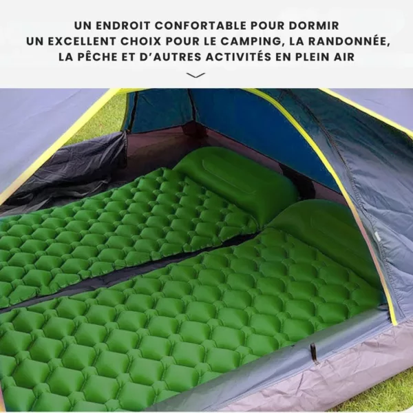Matelas gonflable camping léger