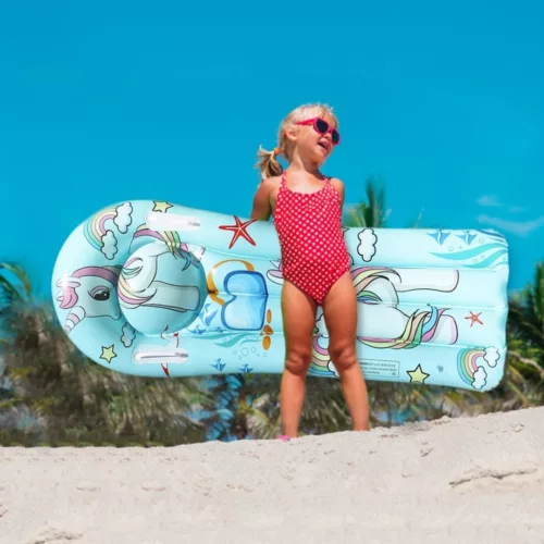 Matelas gonflable piscine pour enfant – Confort flottant sécurisé et ludique pour l'été – Idéal jeux aquatiques