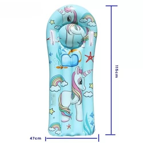 Matelas gonflable piscine pour enfant – Confort flottant sécurisé et ludique pour l'été – Idéal jeux aquatiques