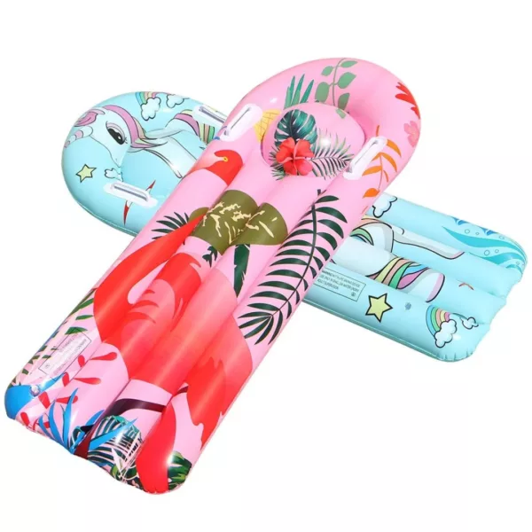 Matelas gonflable piscine pour enfant – Confort flottant sécurisé et ludique pour l'été – Idéal jeux aquatiques