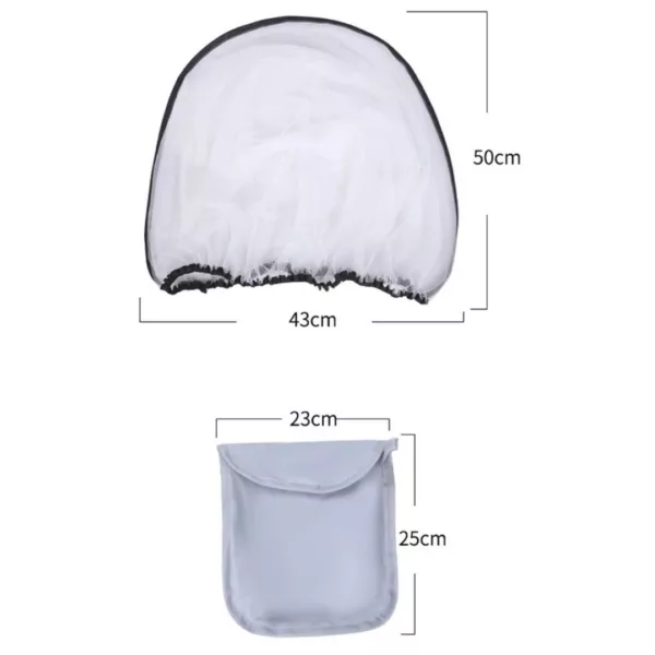 Moustiquaire pour poussette – Protection anti-moustiques efficace pour bébé en balade l'été