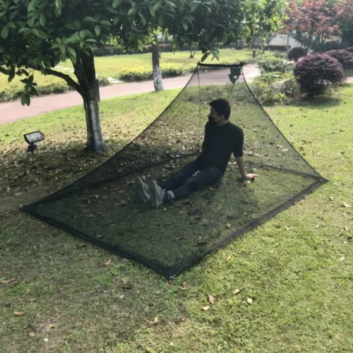 Moustiquaire tente camping été