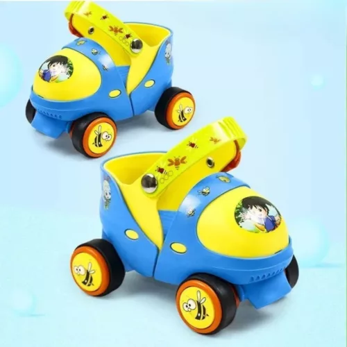 Patins à roulettes enfant – Idéal apprentissage ludique et sécurisé dès 3 ans – Confort et stabilité garantis