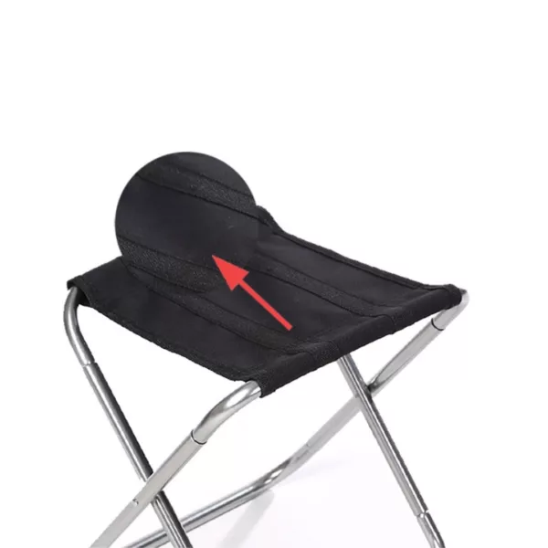 Petit tabouret pliant campign – Ultra léger et compact pour le camping, pêche ou randonnée – Confort instantané partout
