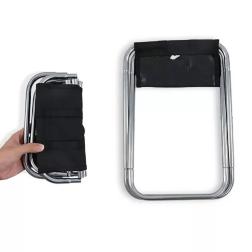Petit tabouret pliant campign – Ultra léger et compact pour le camping, pêche ou randonnée – Confort instantané partout