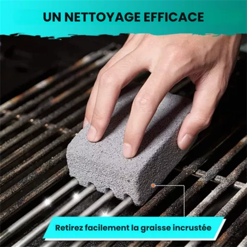 Pierre réfractaire cuisson barbecue – Cuisson parfaite, viandes grillées saisies et pizzas croustillantes comme au four à bois