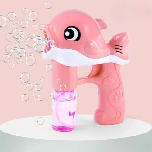 Pistolet à bulles baleine – Jeu d'extérieur amusant pour enfants – Crée des milliers de bulles en un instant