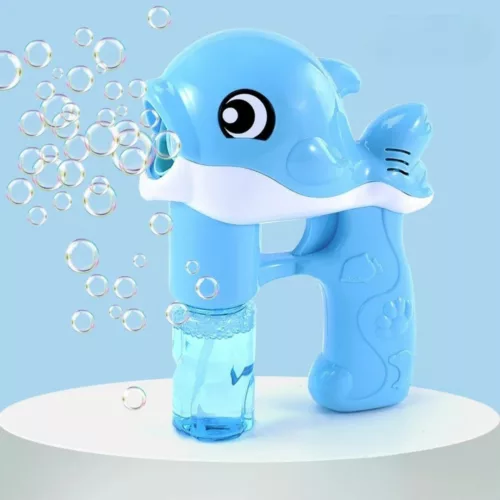 Pistolet à bulles baleine – Jeu d'extérieur amusant pour enfants – Crée des milliers de bulles en un instant