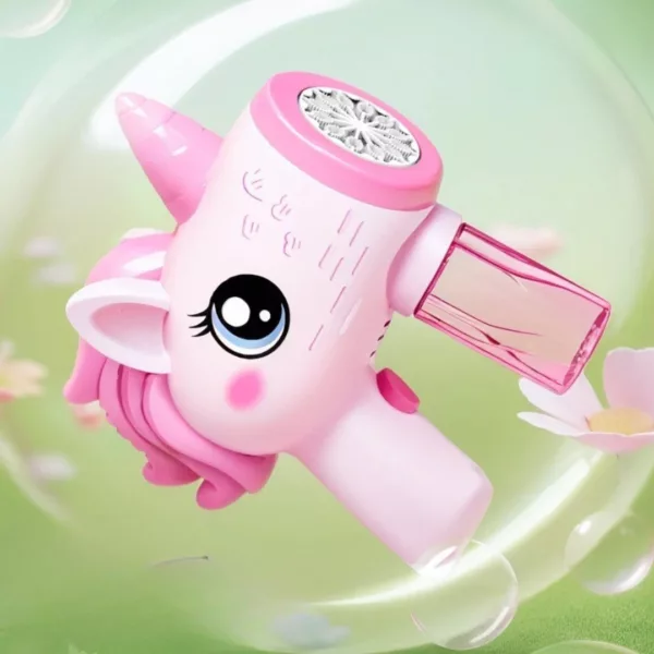 Pistolet a bulles – Effet fumée magique et LED colorées – Jeu extérieur captivant pour enfants