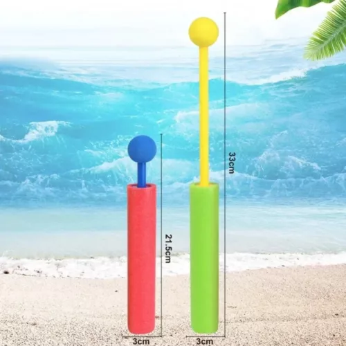 Pistolet à eau en mousse – Batailles d'eau fun et sécurisées pour enfants dès 3 ans – Idéal jeux d'été