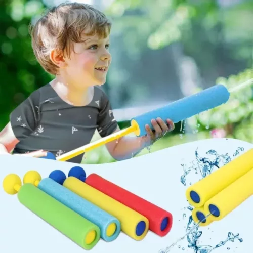 Pistolet à eau en mousse – Batailles d'eau fun et sécurisées pour enfants dès 3 ans – Idéal jeux d'été