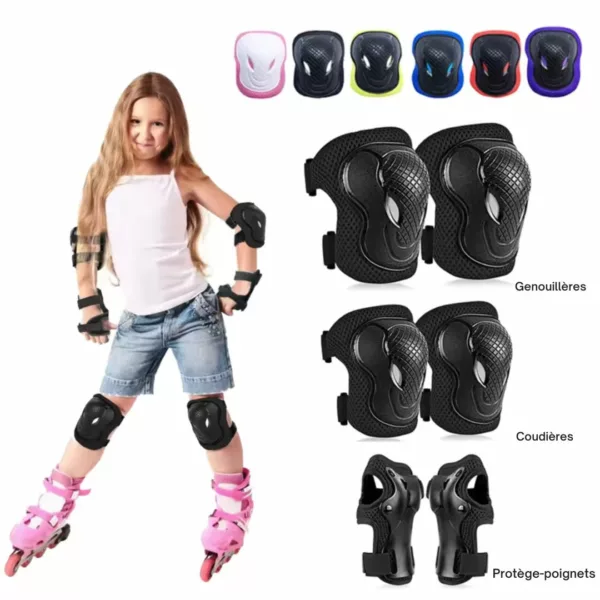 Protection roller enfant – Sécurité complète et confort optimal pour débuter sans risque