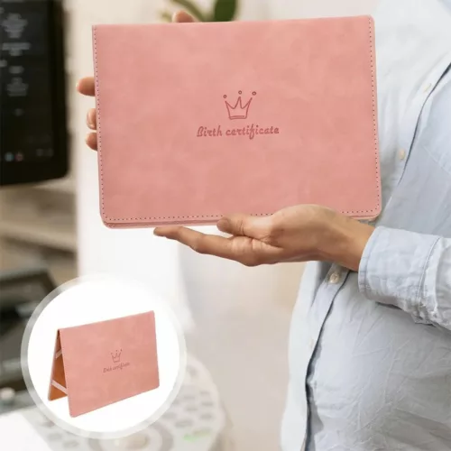 Protège carnet de sante bébé – Idée cadeau naissance pratique et chic – Protège durablement les documents de votre enfant