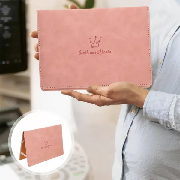Protège carnet de sante bébé – Idée cadeau naissance pratique et chic – Protège durablement les documents de votre enfant