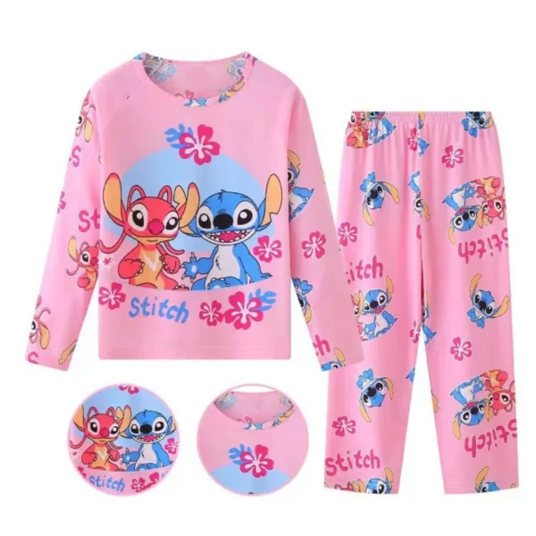 Pyjama stitch fille – Confort doux et mignon pour des nuits magiques – Idéal cadeau enfant fan Disney