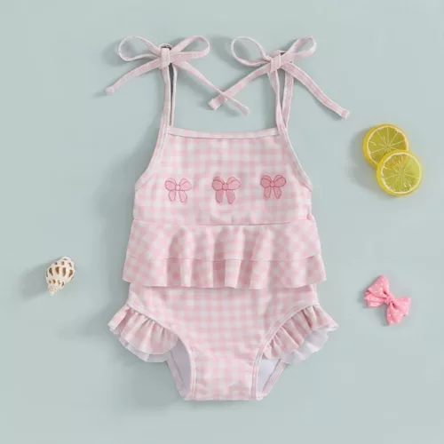Robe de plage à volants – Élégance estivale légère et fluide pour sublimer votre silhouette au soleil
