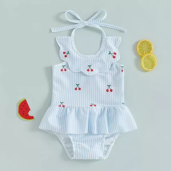 Robe de plage à volants – Élégance estivale légère et fluide pour sublimer votre silhouette au soleil