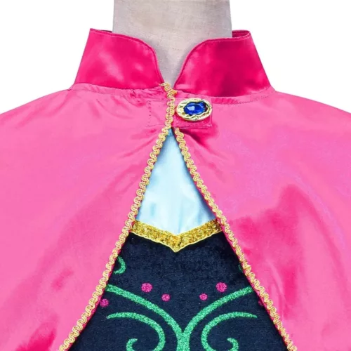 Robe La Reine des Neiges – Costume magique pour fille – Déguisement féerique Elsa – Cadeau idéal princesse