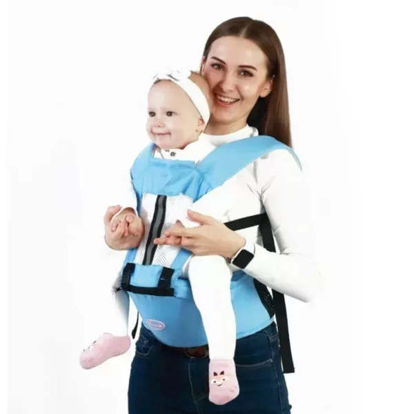Sac à dos porte bébé - Bleu