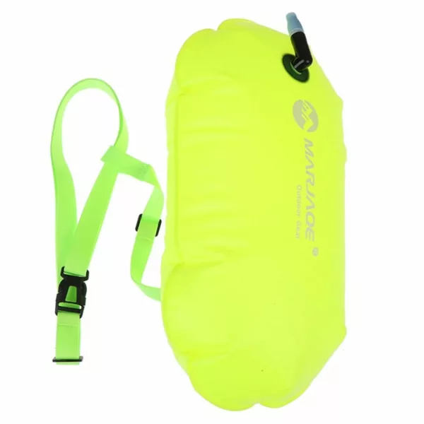 Sac de natation gonflable – Flotteur étanche 2-en-1 pour sécurité et rangement en eau libre