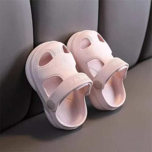 Sandale bébé garçon – Confort respirant pour l'été – Semelle antidérapante douce et sûre
