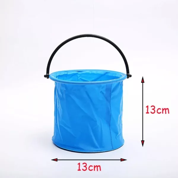 Seau de sable de plage pliable