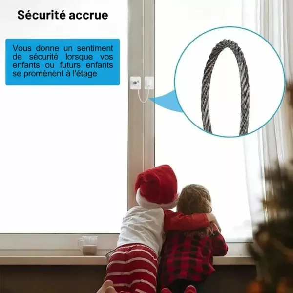 securite enfant fenetre – Verrou de sécurité anti-ouverture pour protéger bébé et enfant à la maison