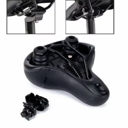 Selle vélo anti douleur – Confort optimal longue distance – Réduit pression et engourdissements