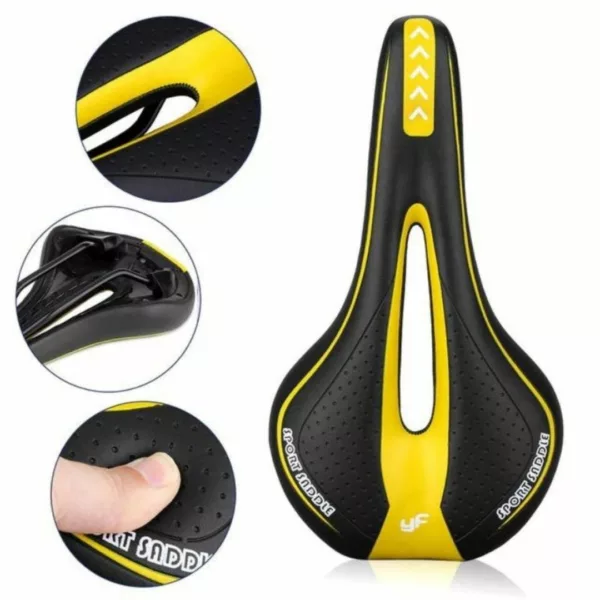 Selle vélo anti douleur – Confort optimal longue distance – Réduit pression et engourdissements