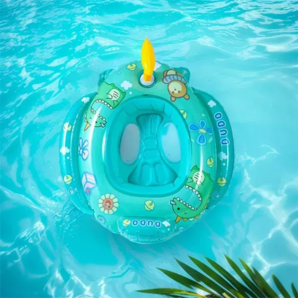 Siège flottant avec pistolet à eau – Jeux d'eau interactifs pour piscine – Fun garanti pour enfants dès 3 ans
