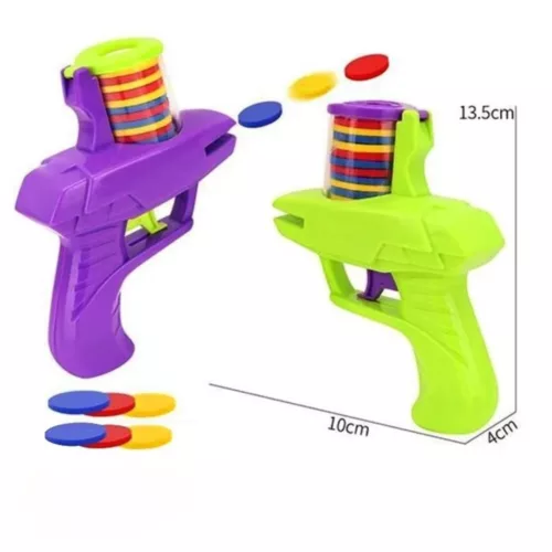 Soucoupe volante lanceur de disque – Jouet volant rapide et amusant pour enfants – Activité extérieure interactive
