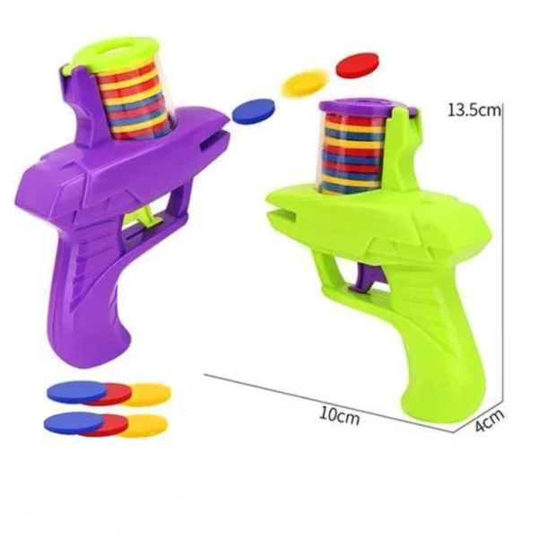 Soucoupe volante lanceur de disque – Jouet volant rapide et amusant pour enfants – Activité extérieure interactive