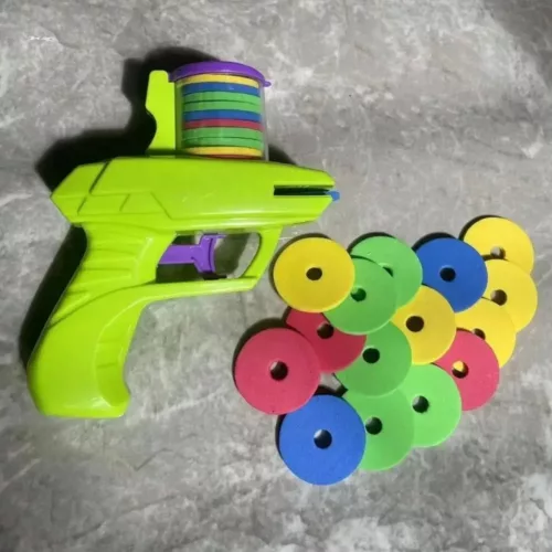 Soucoupe volante lanceur de disque – Jouet volant rapide et amusant pour enfants – Activité extérieure interactive