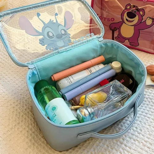 Trousse de toilette stitch – Compacte et mignonne pour enfants – Idéale voyages et organisation quotidienne