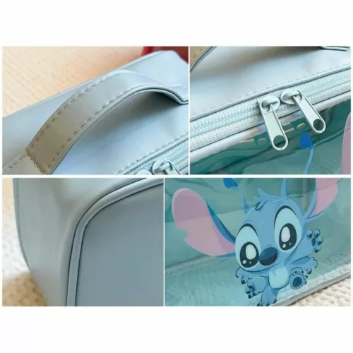 Trousse de toilette stitch – Compacte et mignonne pour enfants – Idéale voyages et organisation quotidienne