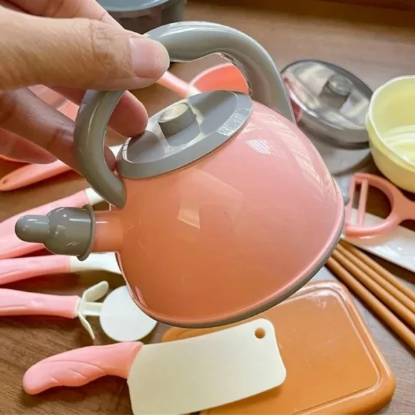 Ustensiles de cuisine enfant – Kit ludique et sécurisé pour petits chefs – Développe l'autonomie en s'amusant – Image 4