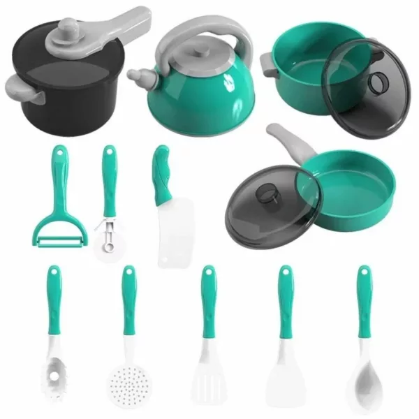 Ustensiles de cuisine enfant – Kit ludique et sécurisé pour petits chefs – Développe l'autonomie en s'amusant