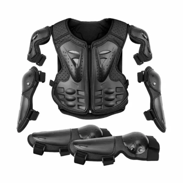 Veste moto enfant – Protection renforcée, style racing, sécurité optimale pour jeunes motards