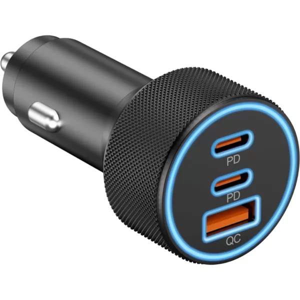 Adaptateur usb voiture pour chargement rapide