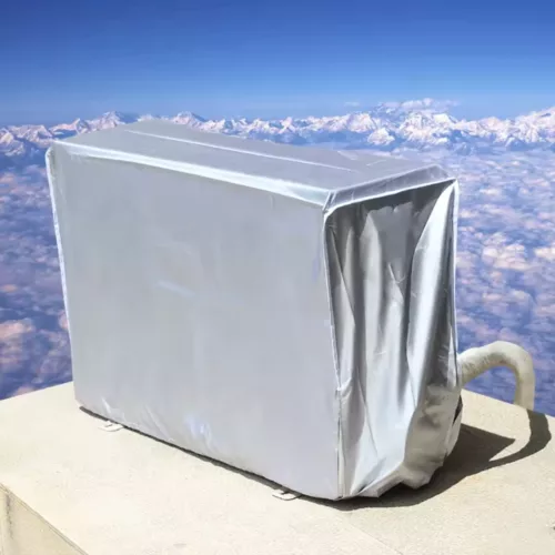 Cache climatiseur extérieur décoratif léger