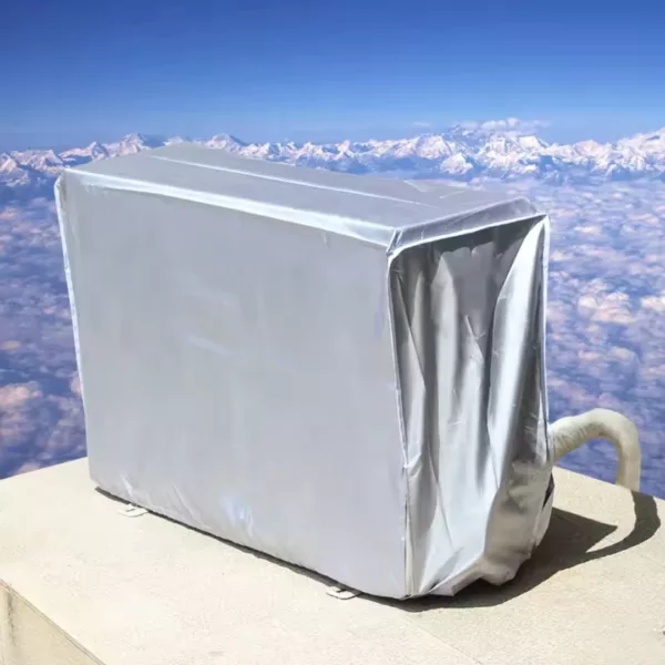 Cache climatiseur extérieur décoratif léger